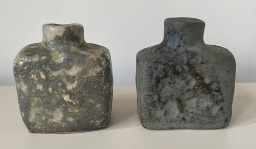 Mobach Ceramics - Two Vintage Block Vases