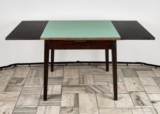 Table de salle à manger extensible, Tchécoslovaquie des années 1960 – Tables de salle à manger, Wood (photo 3 of 13)