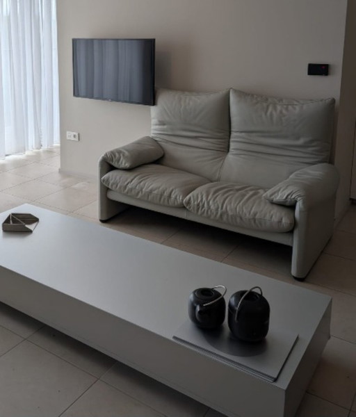 3zitXL + 2zit + Poef Cassina Maralunga Beste Leder