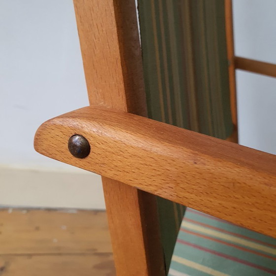 Image 1 of Chaises de plage vintage, Chaises longues