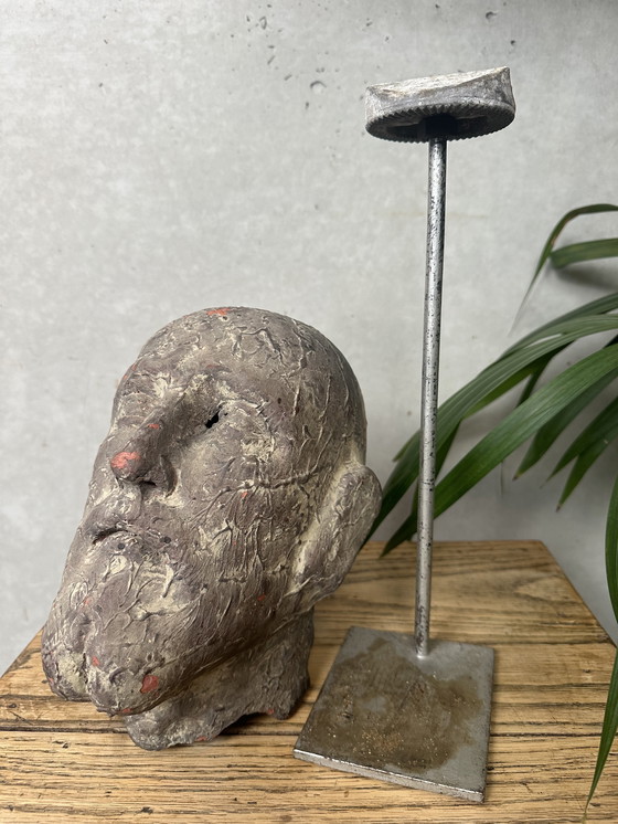 Image 1 of Escultura de terracota - cabeza