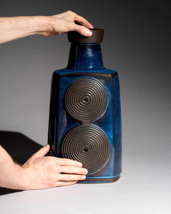 Image 1 of Monumentale Søholm Studio Keramikvase Einar Johansen Dänemark 1960er Jahre Modell 3461