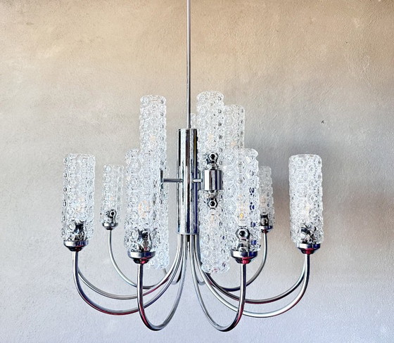 Image 1 of Lampadario vintage di grandi dimensioni