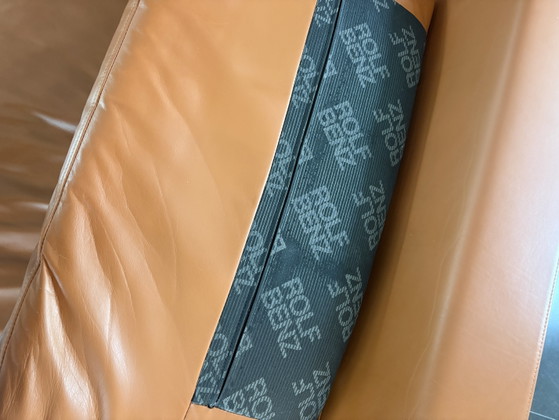 Rolf Benz Bank – Ecksofas, Leather, Metal (photo 3 of 11)