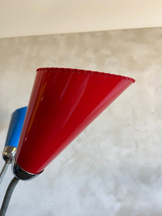 Image 1 of Zwanenhalzen Vloerlamp van Lidokov Boskovice, jaren 50