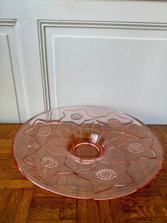 Image 1 of Rosaline glass dish – floral patterns