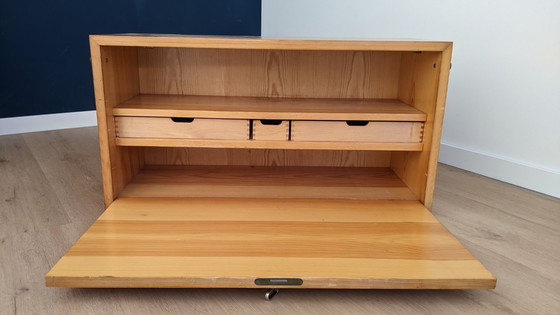 Image 1 of Set di corde Vintage Nisse - sistema di pareti modulari con 14 parti in pino/ciliegio