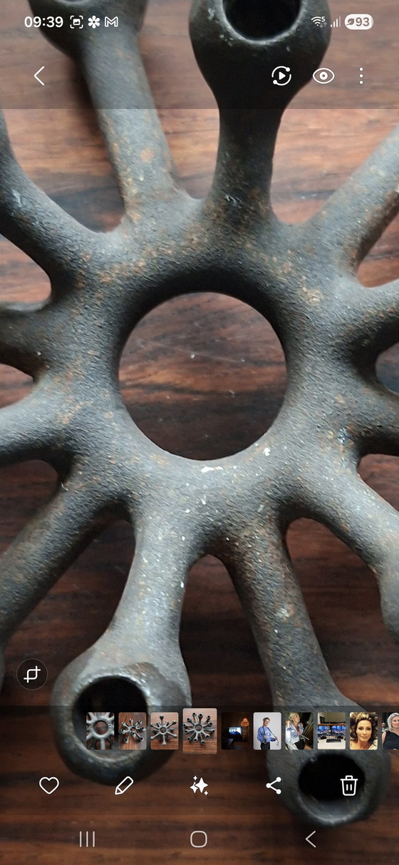 Image 1 of Portavelas Jens Quistgaard Diseño danés