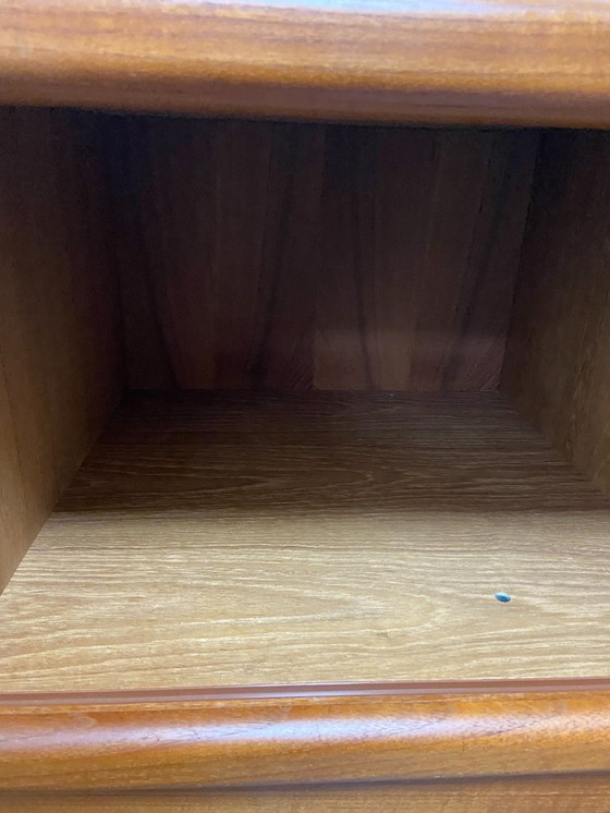 Image 1 of Mobile basso/TV vintage di Dyrlund con ante a serrandina