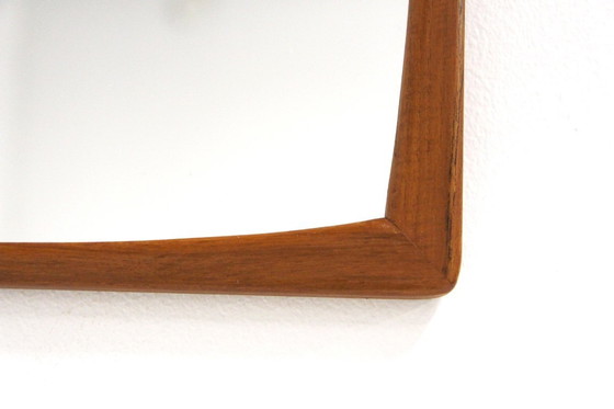 Image 1 of Scandinavische teakhouten spiegel, Zweden, 1960, 64 cm x 37 cm