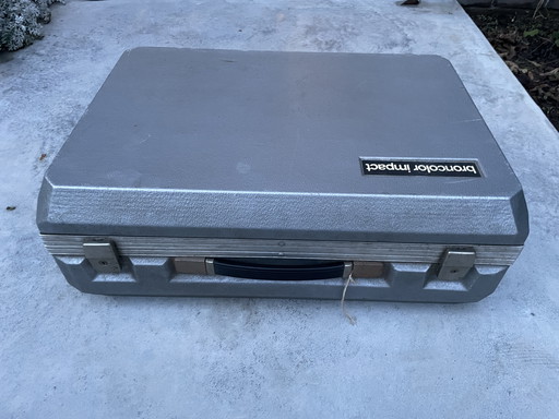 Vintage Flightcase Kamerakoffer/Transportkoffer 'Broncolor Impact'