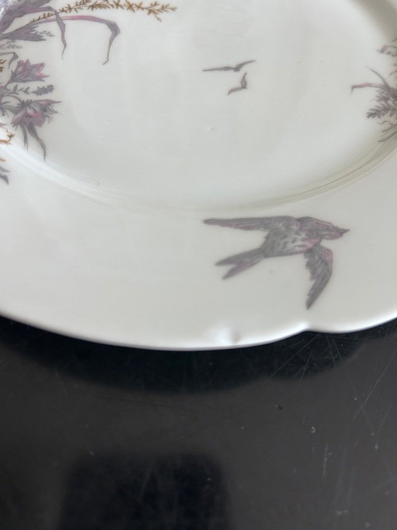 8 Porcelain Plates and Platter Ch. Pillivuyt & Cie – Crockery (photo 4 of 16)