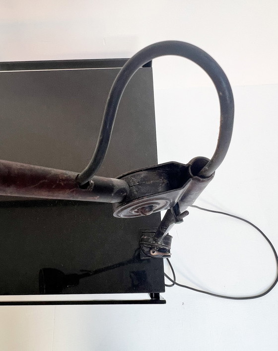 Image 1 of Lampe industrielle à pince réglable en hauteur, 1960s