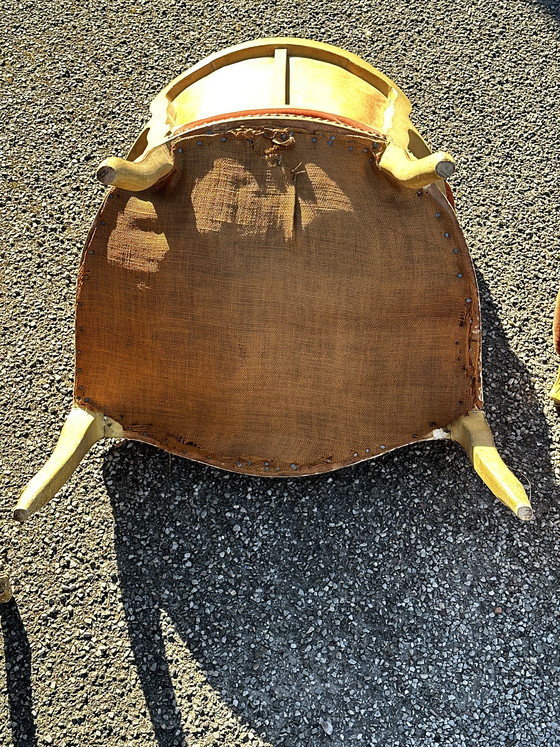 Image 1 of Set di 4 poltrone cabriolet in stile Luigi XV