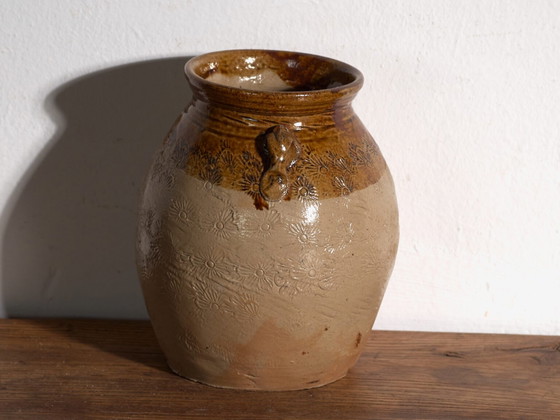Antique Chinese glazed stoneware vase – China, circa 1900 – Rustic (photo 20 of 40)