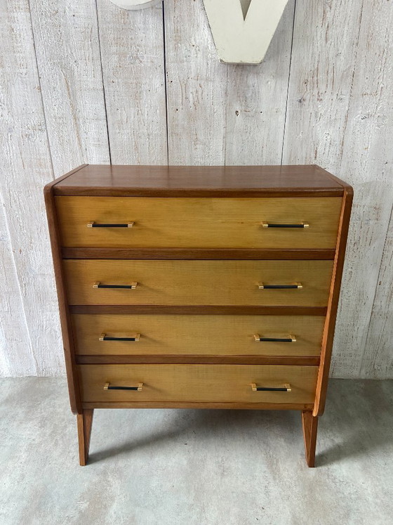 Image 1 of vintage chest of drawers