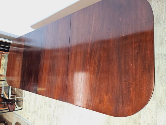 Mesa de comedor de nogal, finales del siglo XIX – Mesas de comedor (photo 9 of 23)