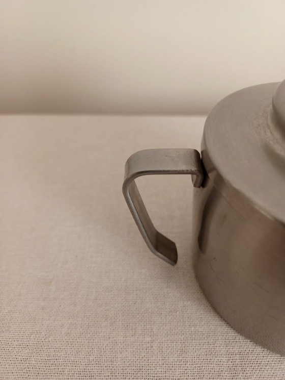 Image 1 of Mid-century barista set. Motta Italy and Assenmaker. Stainless steel and stainless steel.