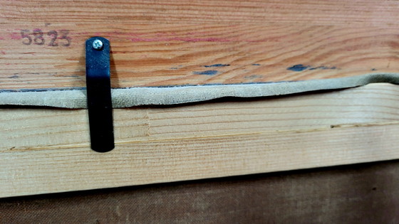 Image 1 of Antique painting - A farmhouse in Soest with chickens running loose by H.Koekoek