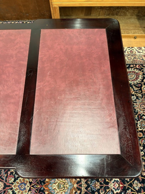 Scrivania da Partner Chesterfield Inglese – Scrivanie, Leather, Wood (photo 18 of 19)