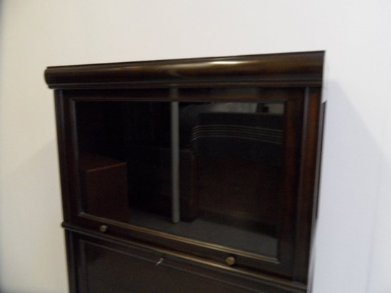 Image 1 of Bibliothèque empilable vintage avec barre, années 1960