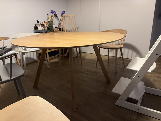 Image 1 of HAY CPH25 Ronde eettafel — Ø140 cm | Eikenhout