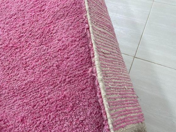 Image 1 of Marokkanischer Teppich aus Naturleinen, 250 x 200 cm