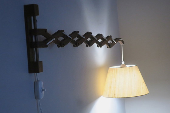 Image 1 of Eric Hansen for Le Klint Scissor Articulated Wall Light, Denmark 1960s
