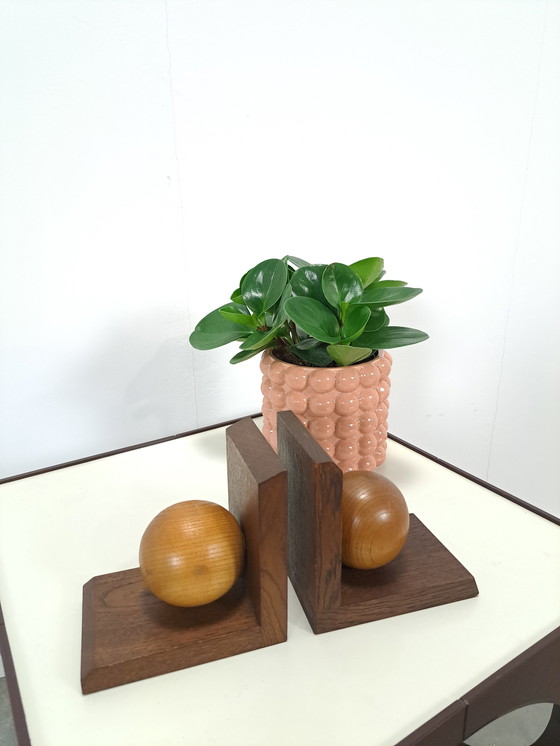 Image 1 of Ancien serre-livres en bois