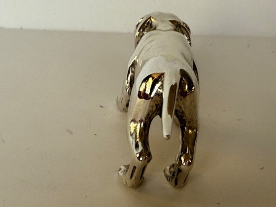 Image 1 of Chien de chasse Saturno en argent massif