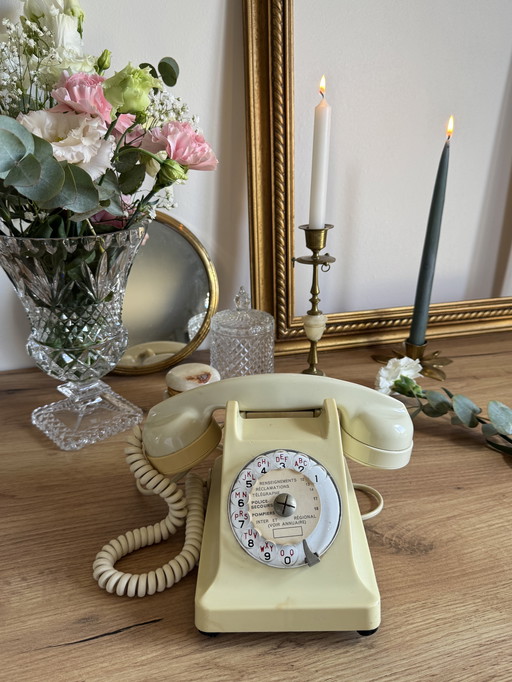 Vintage Bakelit-Telefon
