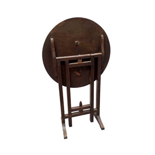 Mesa auxiliar francesa antigua de estilo vigneron, década de 1940/50