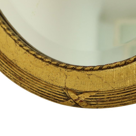 Image 1 of Franse Facetgeslepen Spiegel met Strik