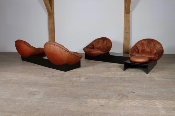 Image 1 of Illum Wikkelsø Apollo Sofa For Ryesberg Møbler, Denmark 1970s