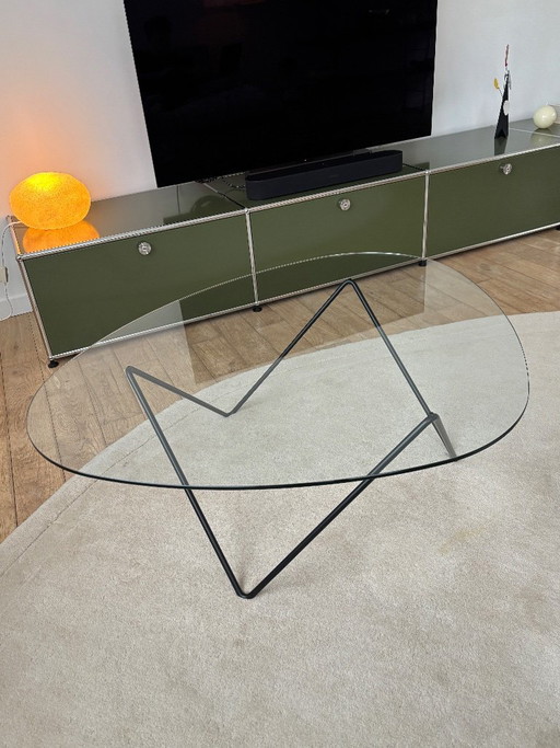 Table basse en verre Gubi Pedrera