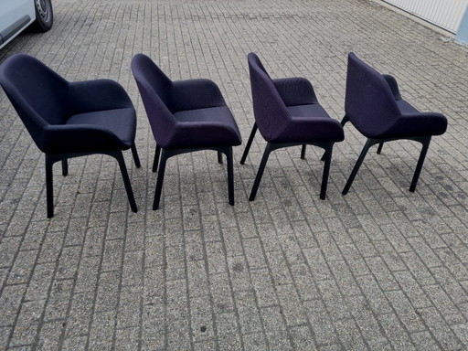 4x Kartell Clap chairs