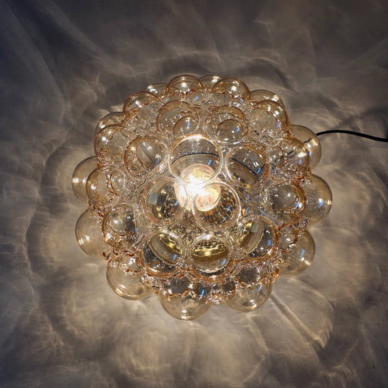 Image 1 of Lampada da parete/plafoniera vintage Bubble – Glashütte Limburg – Helena Tynell – Ø 29 cm – Germania - lampada da soffitto