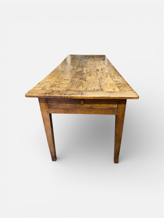 Image 1 of Table de salle à manger française ancienne, 233 cm