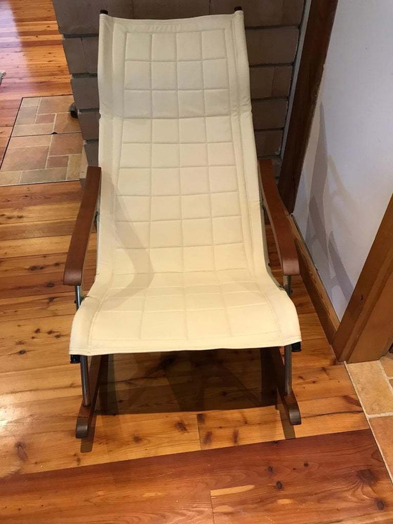 Mid-Century Japanese Rocking Chair by Takeshi Nii, Mid Century Modern (photo 3 of 9)
