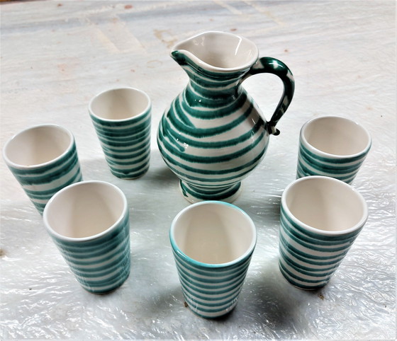 Image 1 of Gmundner Keramik Vintage service, 1970