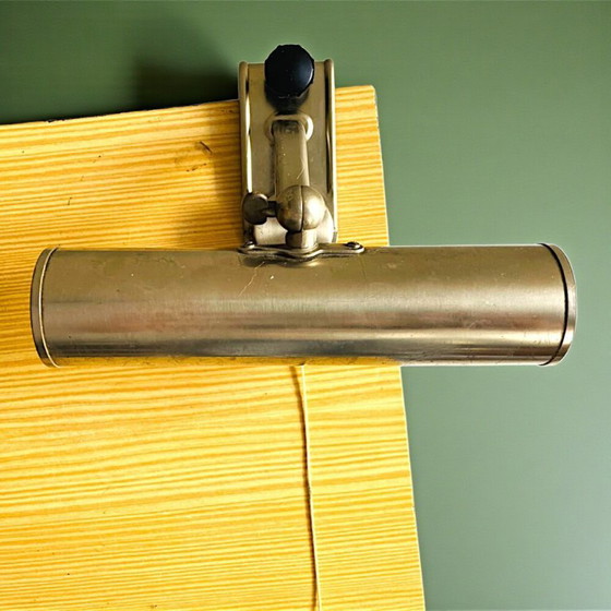 Image 1 of Industrial style aluminium shelf or picture llight with clamp