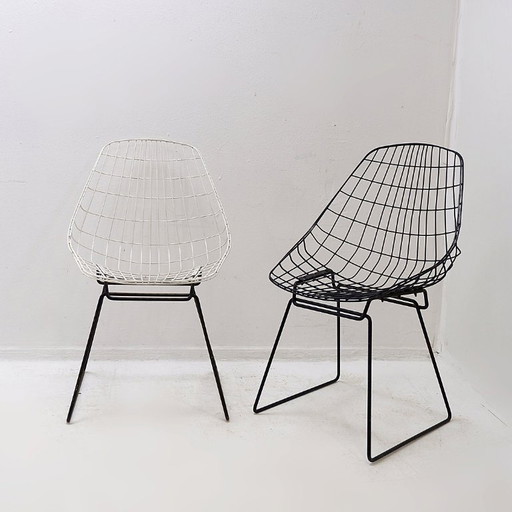 Set of 4 SM05 dining chairs by Cees Braakman & A. Dekker for Pastoe, 1950s