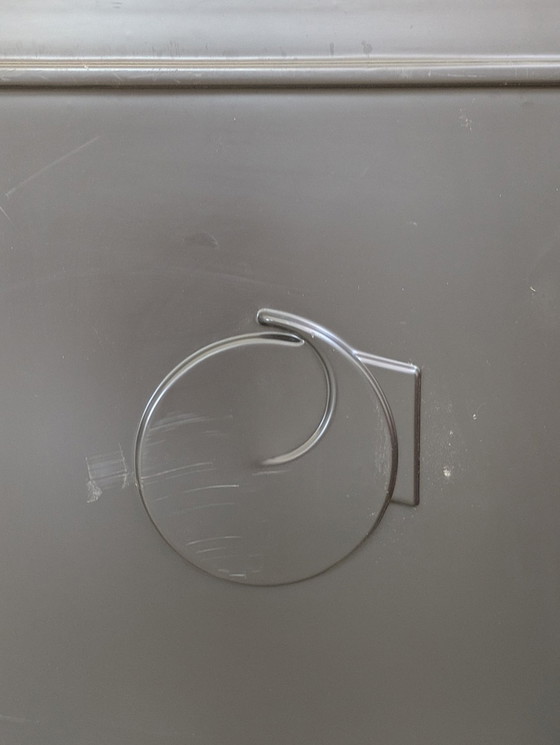 Image 1 of Tavolino da caffè con poggiapiedi coordinato - design italiano vintage