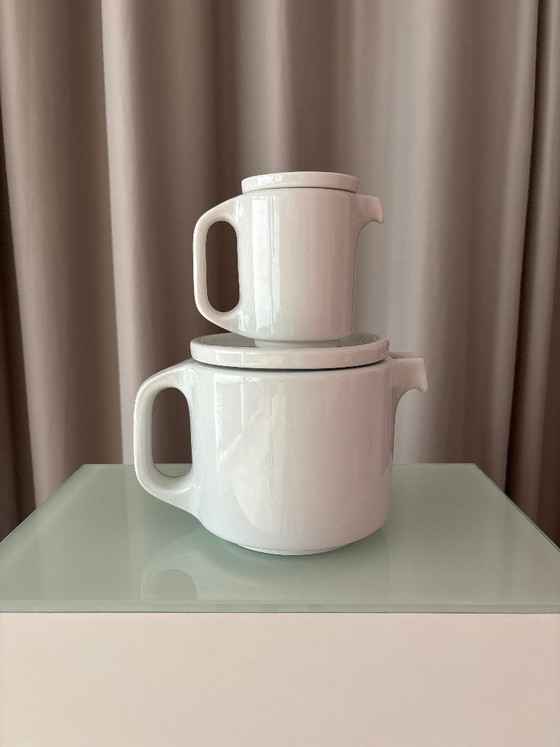 Deux théières en céramique blanche, thomas, Accessoires de table, Modern (photo 15 sur 15)