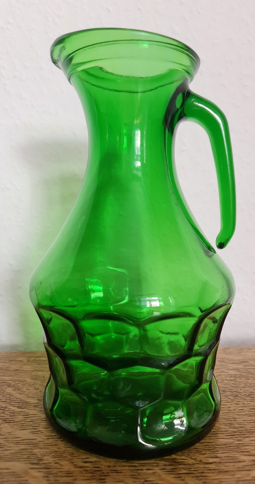 Bormioli Italy juice jug with glasses