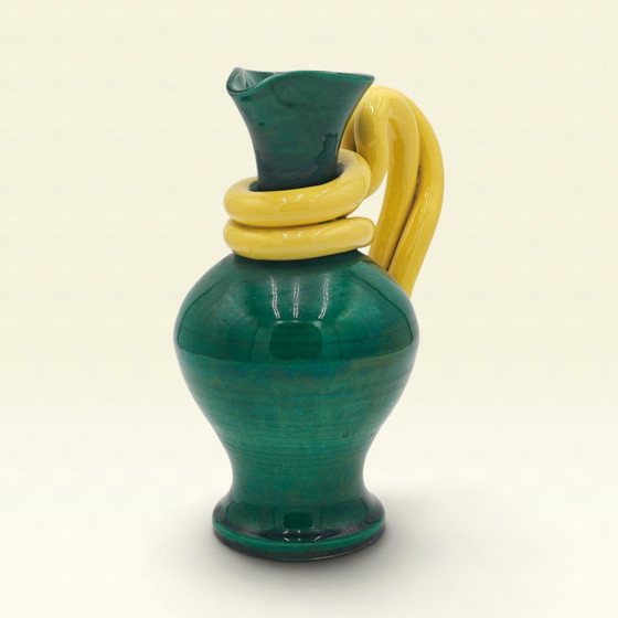 Ceramic Pitcher Vase from the 40s dlg Georges Jouve – Céramique Française (photo 2 of 7)