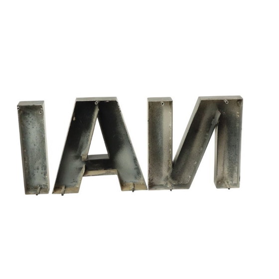 Image 1 of Grote Metalen Letters