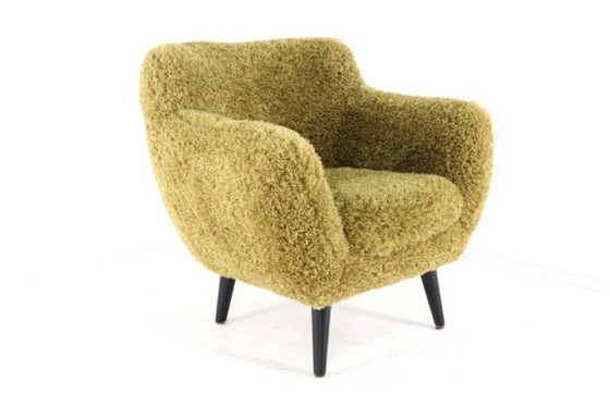 Image 1 of Fauteuil Harig Doodle entièrement restauré
