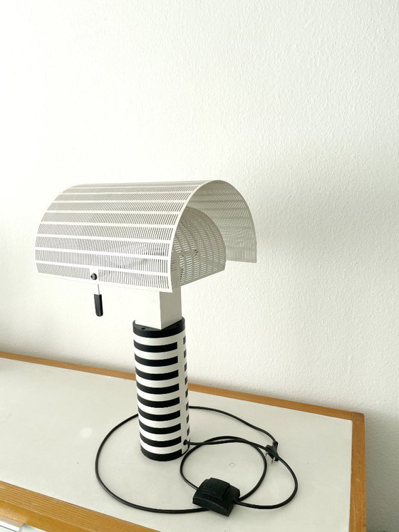 Artemide Shogun lampada da tavolo Mario Botta, lampada da tavolo originale, usata – Lampade da tavolo, Metallo (photo 7 of 8)