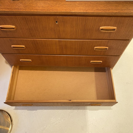 Image 1 of Swedish Teak Chest of Drawers, Years 50-60